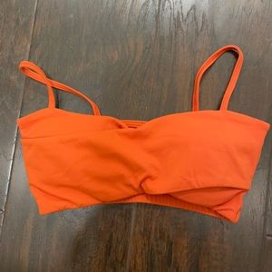 Lanikar Orange Sports Bra, size S